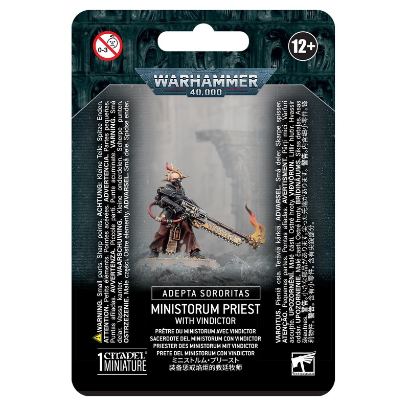 Adepta Sororitas: Ministorum Priest With Vindictor