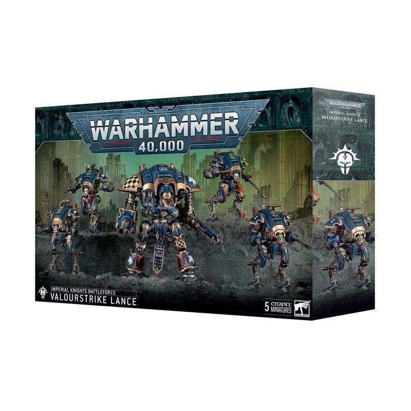 Battleforce Box | Warhammer 40k: IMPERIAL KNIGHTS: VALOURSTRIKE LANCE
