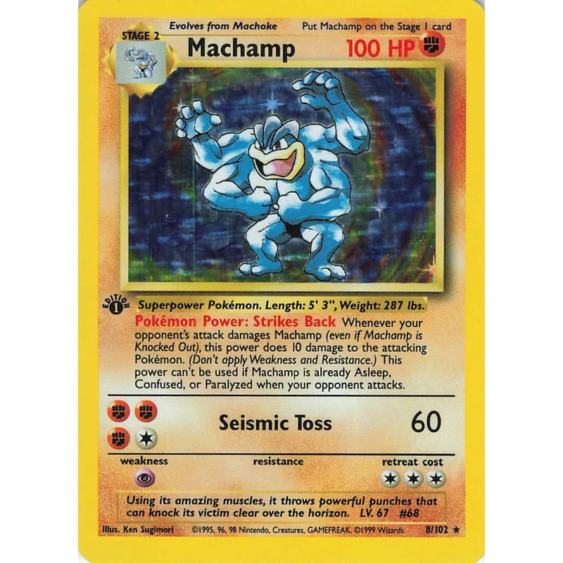 Pokemon – Machamp (8/102) – Sealed