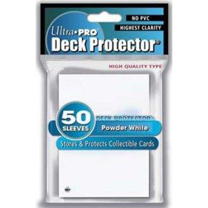 Ultra Pro Deck Protector Powder White Sleeves (50)