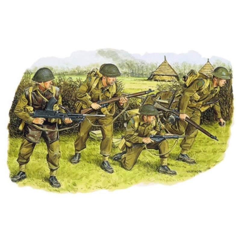 WWII British Commonwealth Troops (NW Europe 1944) (1:35)