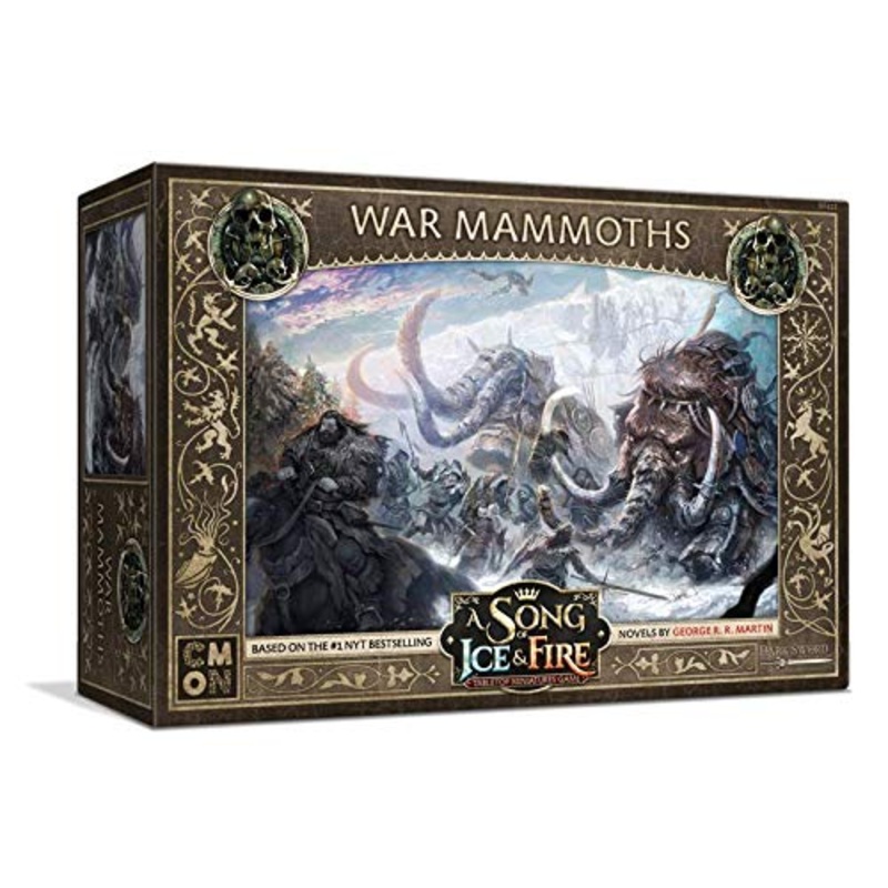 A Song of Ice and Fire: Tabletop Miniatures Game  War Mammoths| Miniature War Game | Strategy Game for Teens and Adults | Expansion Set | Ages 14+ | for 2 or More Players | Made by CMON
