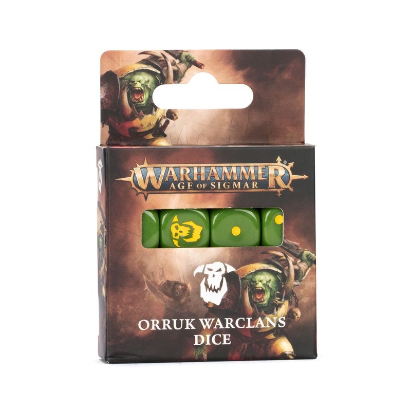 Age of Sigmar – Orruk Warclans: Dice Set (89-94)