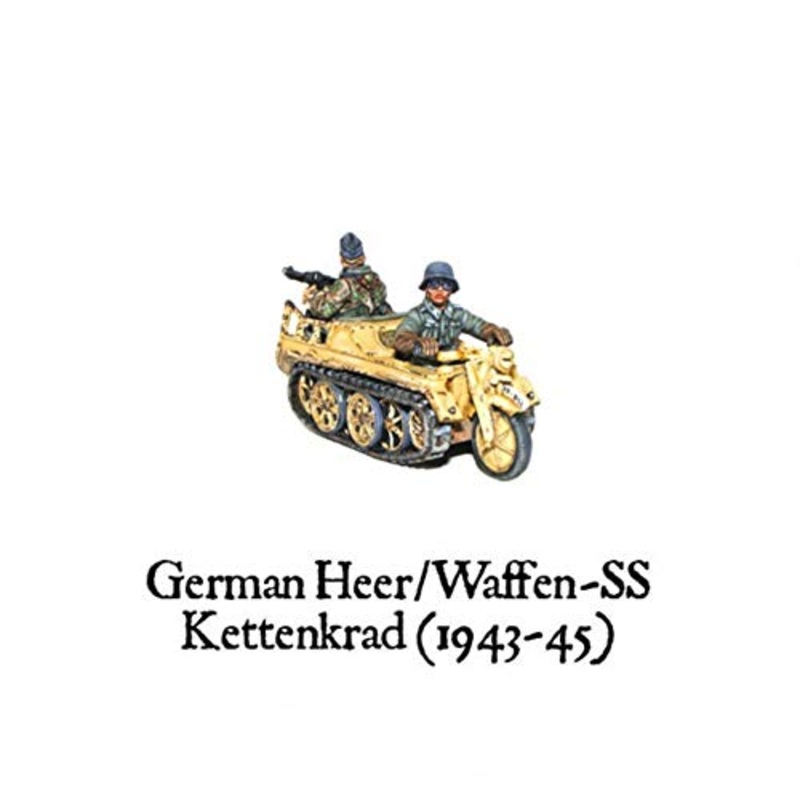 1943-45 German Heer Waffen-ss Kettenkrad