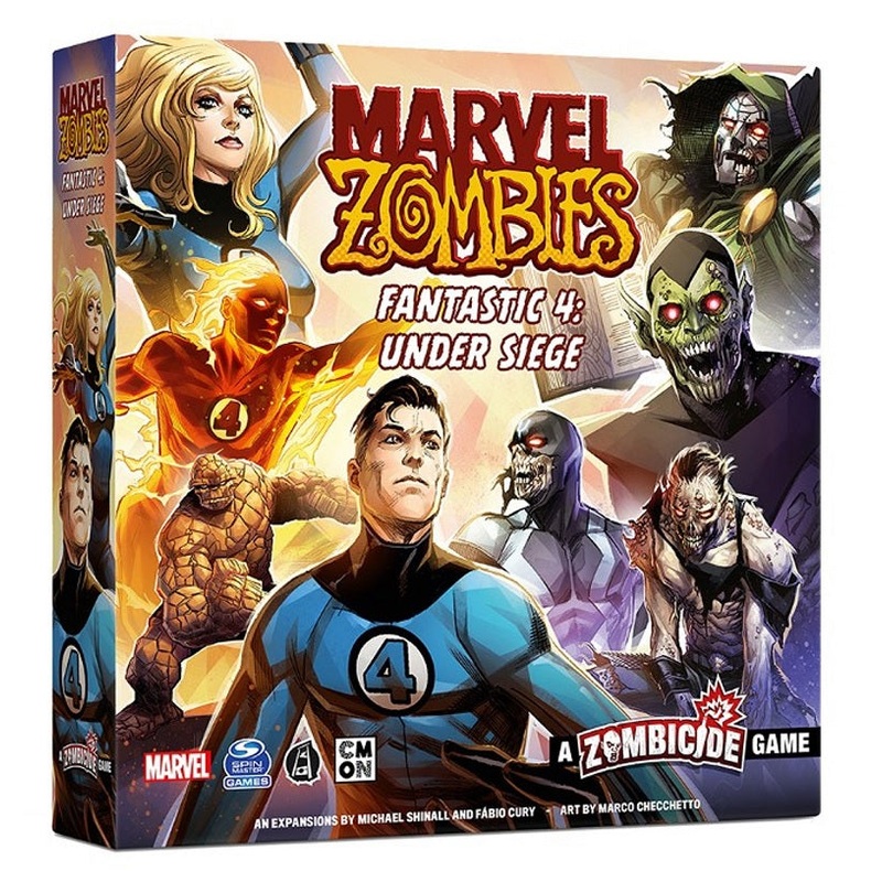 Zombicide: Marvel Zombies – Fantastic 4 Under Siege Expansion