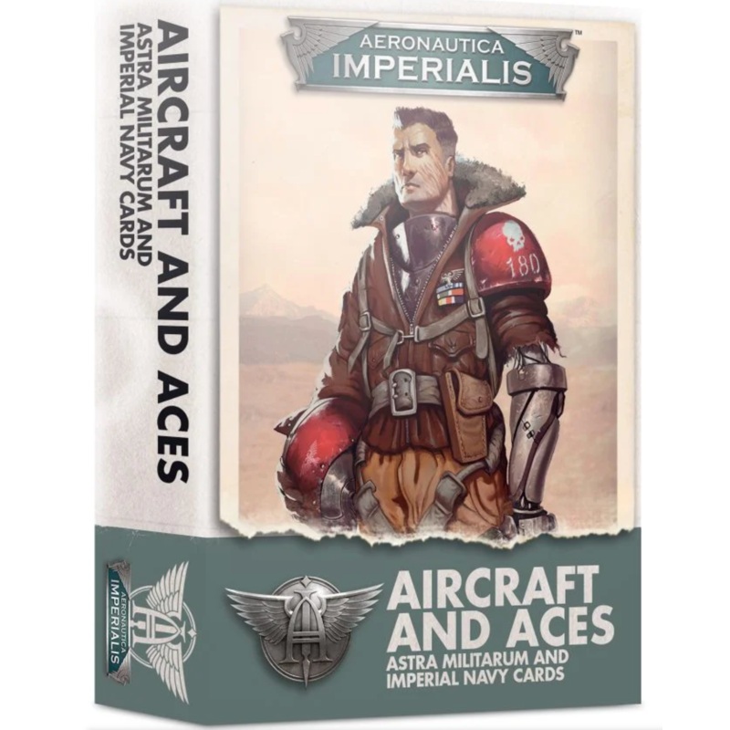 Aeronautica Imperialis: Aircraft and Aces  Astra Militarum and Imperial Navy Cards (Out of Print) (NEW) (SEALED)