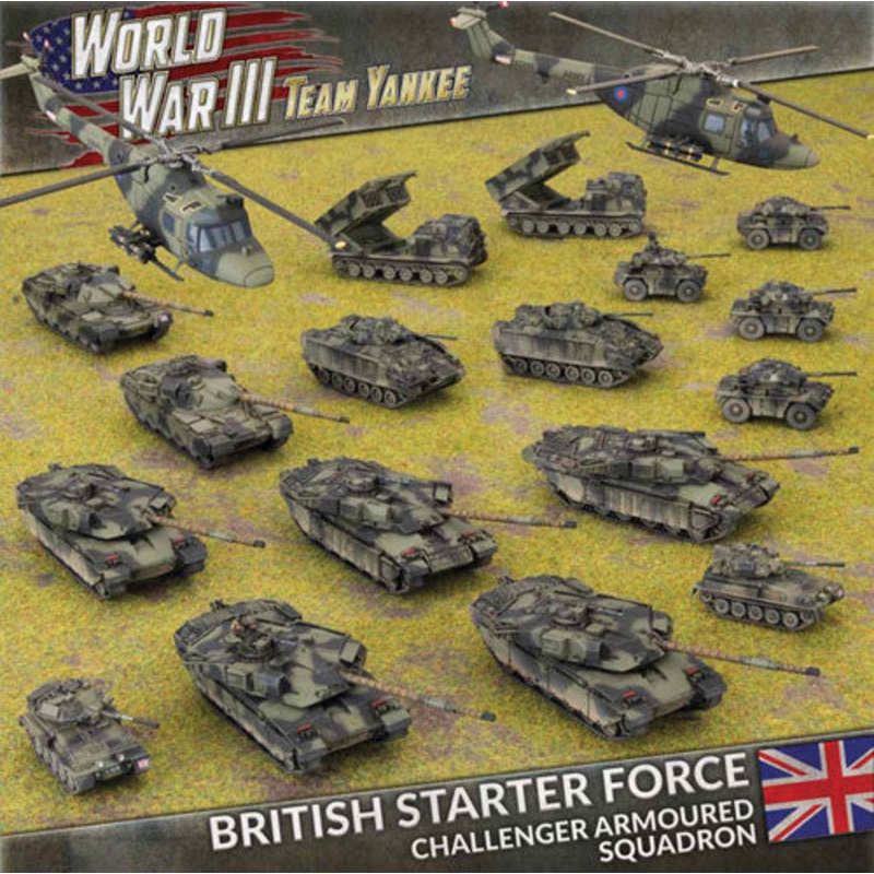 World War III: Team Yankee – British Starter Force – Challenger Armoured Squadron