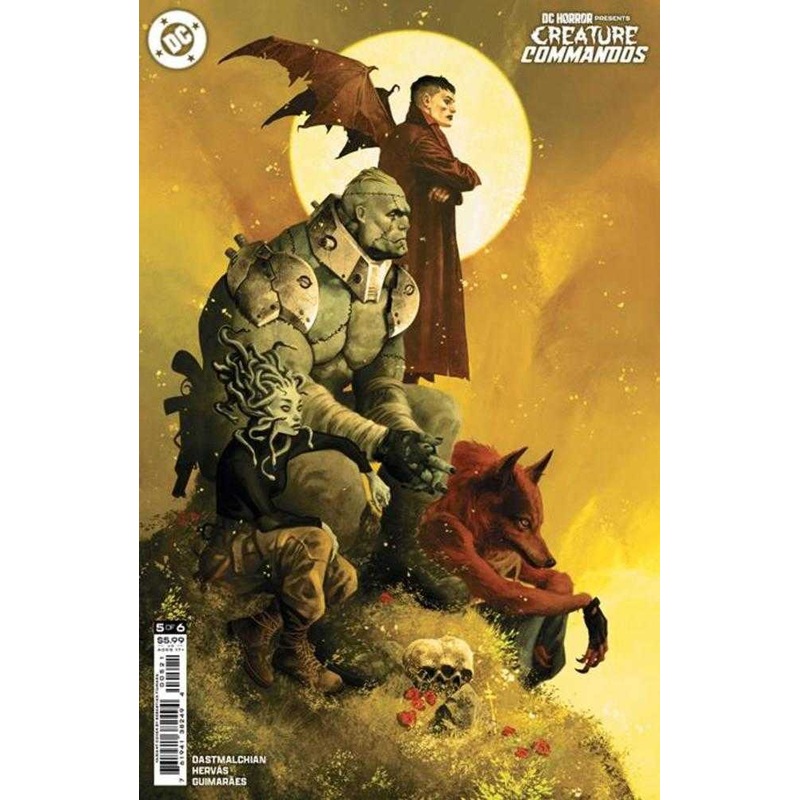 DC Horror Presents Creature Commandos #5 (Of 6) Cover B Sebastian Fiumara Card Stock Variant (Mature)