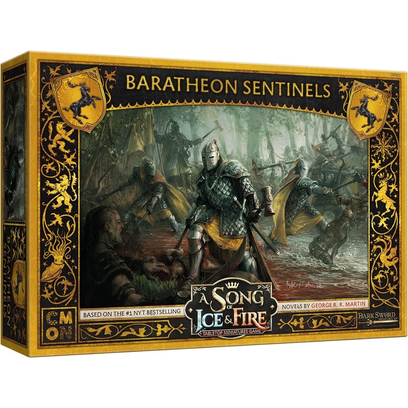 A Song of Ice and Fire Miniatures Game Baratheon Sentinels SIF802