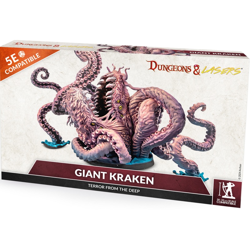Dungeons and Lasers: Giant Kraken