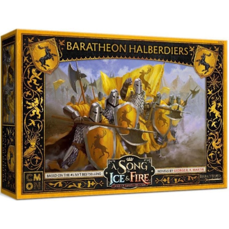A Song of Ice and Fire TMG Baratheon Halberdiers