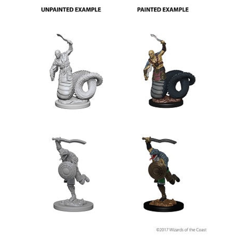 D&D Unpainted Minis: Wave 14: Yuan-Ti Malisons