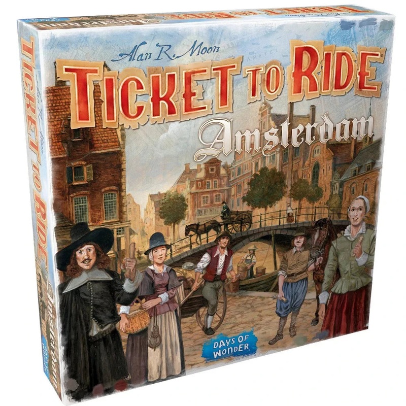 Ticket To Ride: Amsterdam Board Game