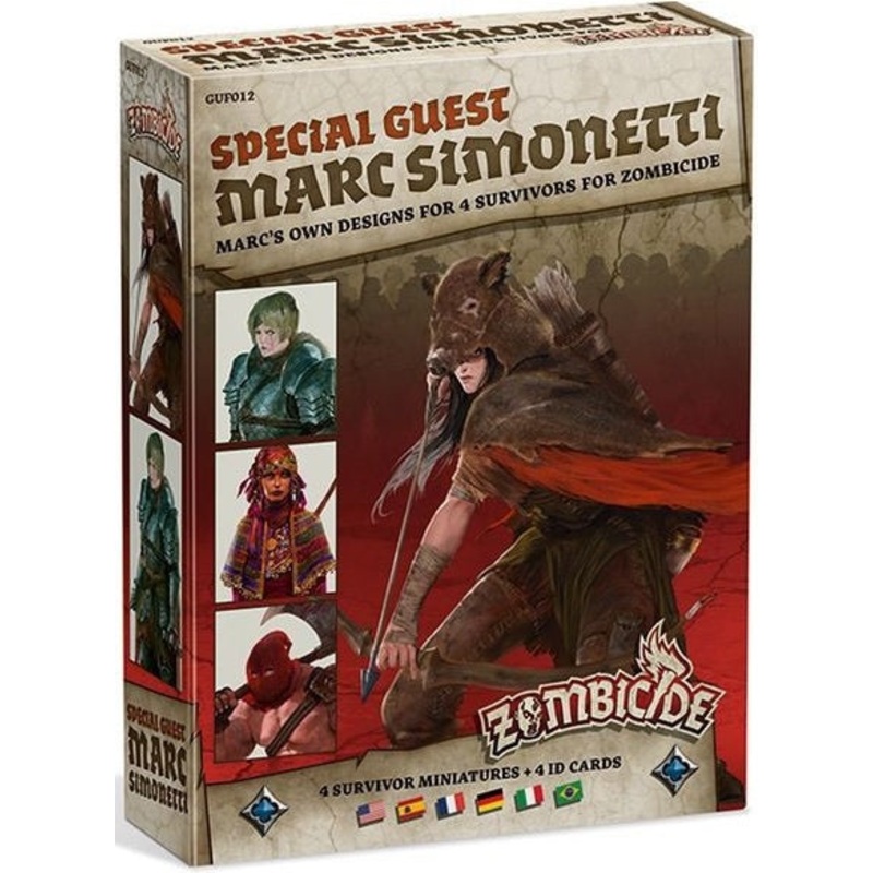 Zombicide Black Plague Special Guest Box Marc Simonetti