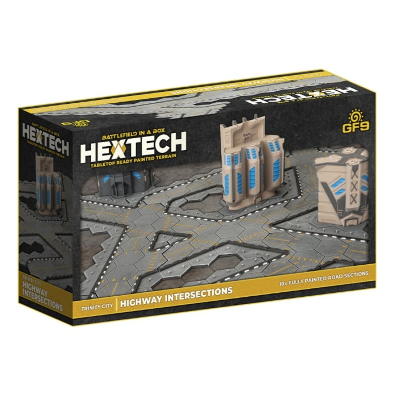 Battlefield in a Box – Hextech: Trinity City – Highway Intersections