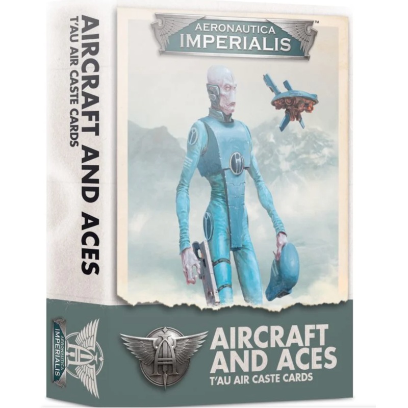 Aeronautica Imperialis: Aircraft and Aces  T’au Air Caste Cards (Out of Print) (NEW) (SEALED)