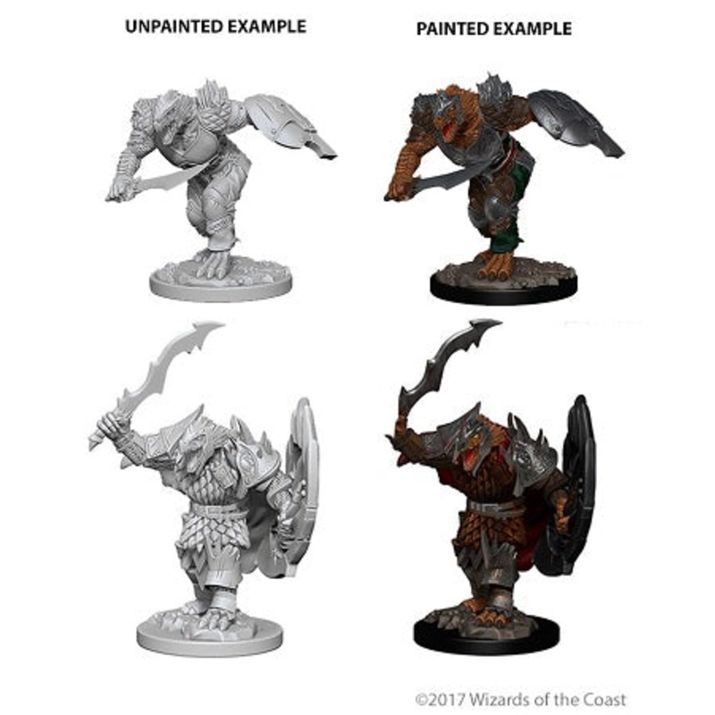 D&D Unpainted Minis: Wave 4: Male Dragonborn Fighter