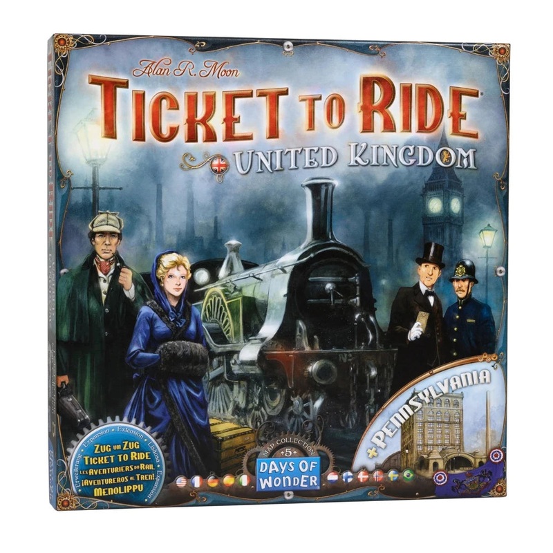 Ticket To Ride: United Kingdom Board Game
