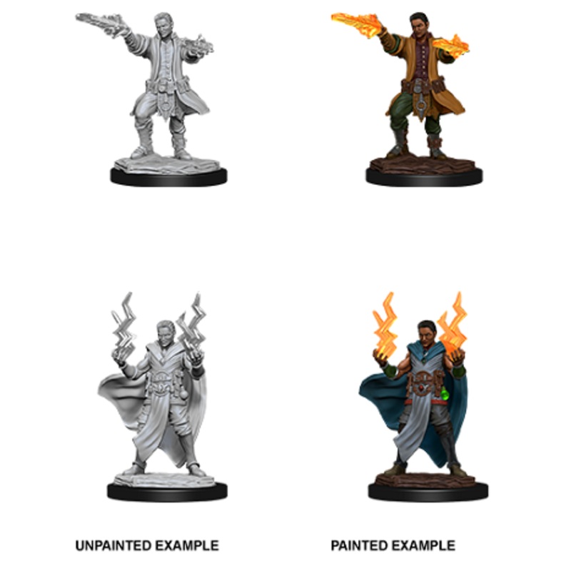 D&D Unpainted Minis: Wave 12: Male Human Sorcerer