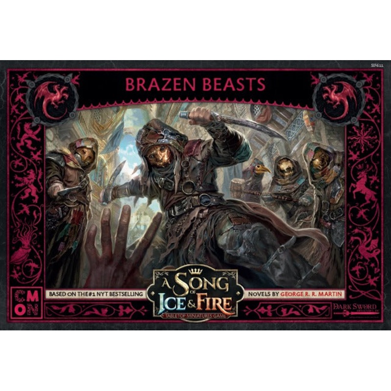 A Song of Ice and Fire Miniatures Game: Targaryen Brazen Beasts CMN SIF611