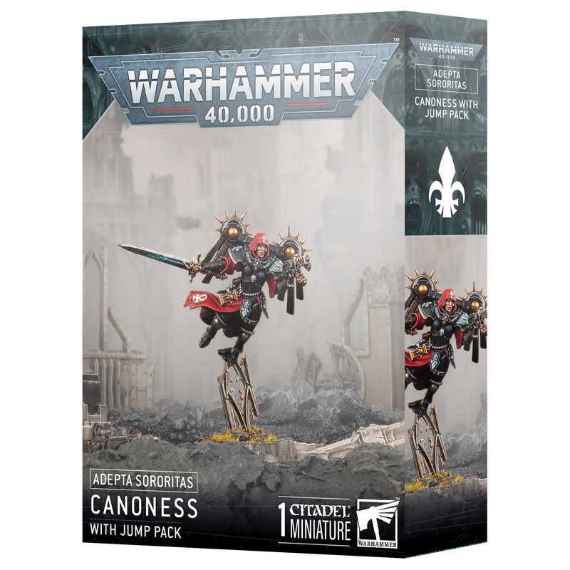 Adepta Sororitas: Canoness With Jump Pack