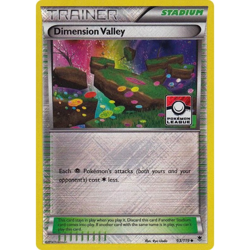 Dimension Valley Pokemon League Promo 93/106