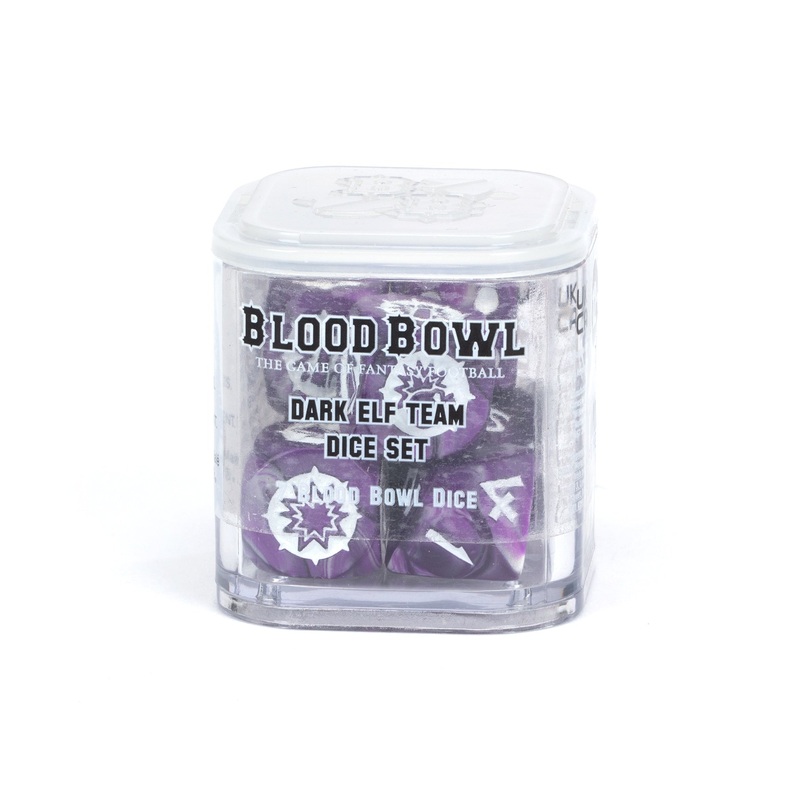 BLOOD BOWL: DARK ELF TEAM DICE SET (2021)