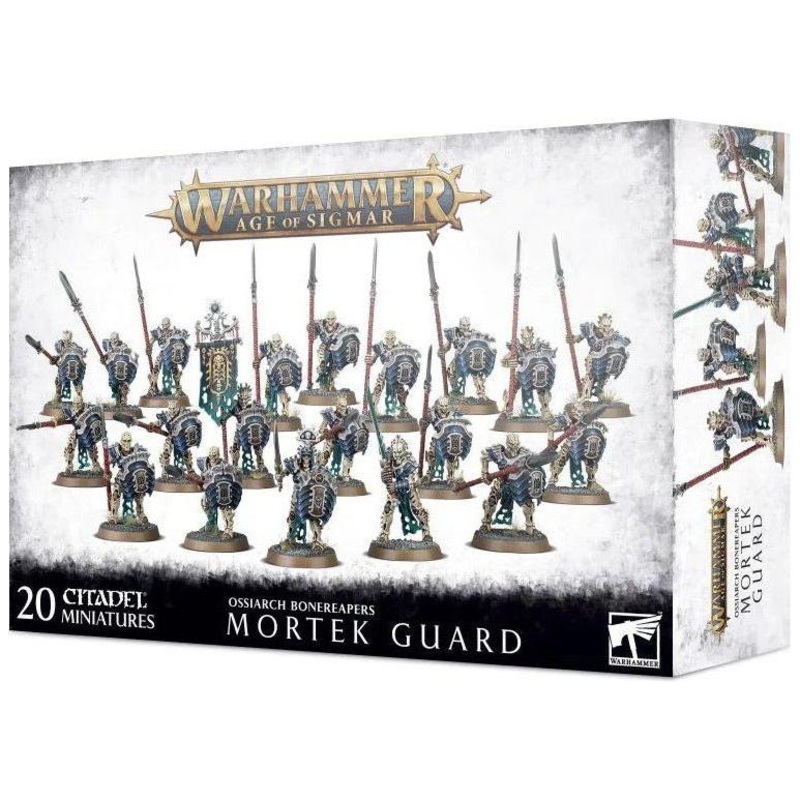Age of Sigmar – Ossiarch Bonereapers: Mortek Guard (94-25)