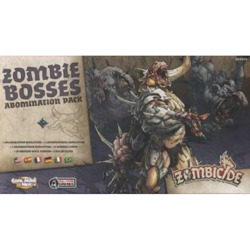 Zombicide: Black Plague Zombie Bosses Abomination Pack