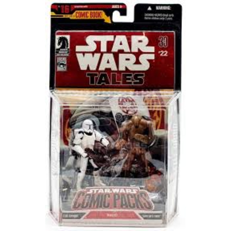 Clone Commando v Super Battle Droid Comic Pk 30th 16