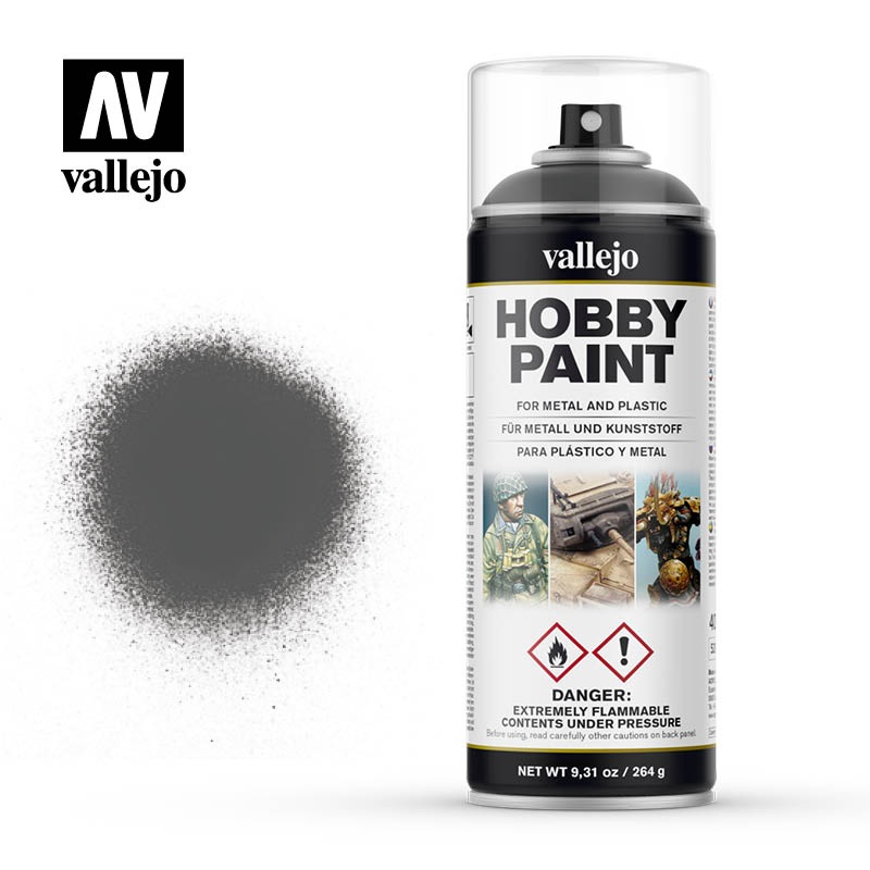 Vallejo Hobby Spray Paint AFV – Gun Metal