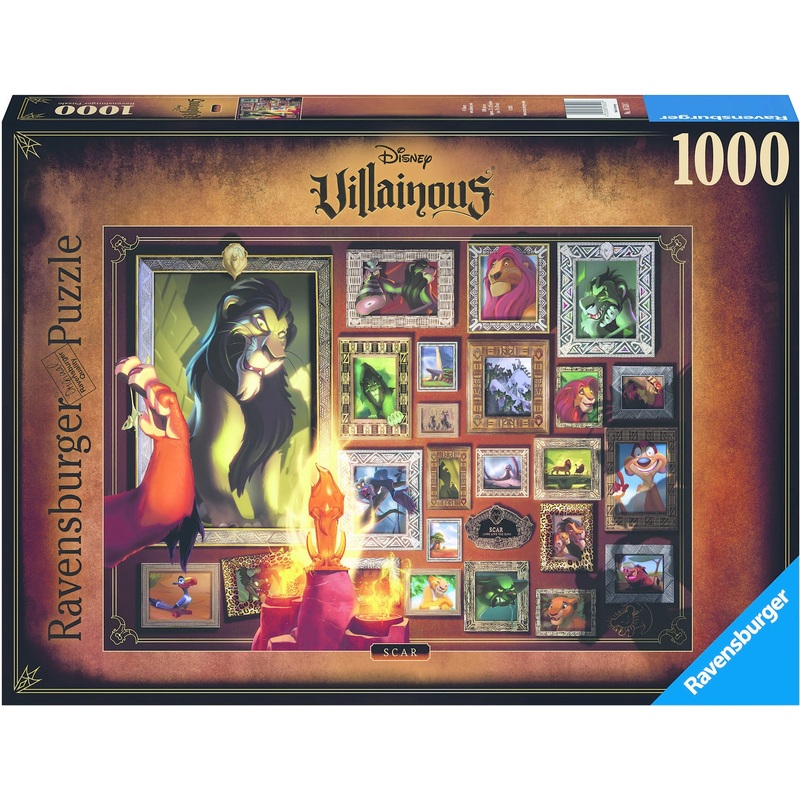 Villainous Scar Puzzle 1000pc Jigsaw Puzzle