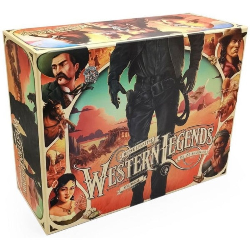 Western Legends – Storage Box, Inserts and Promo Cards