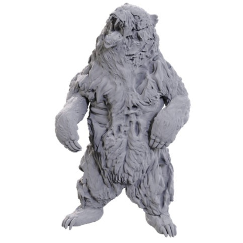 Wizkids Unpainted Minis WV24 Zombie Grizzly Bear