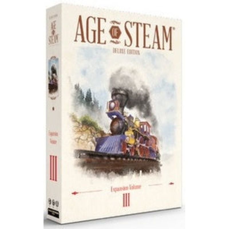 Age of Steam Deluxe Map Expansion Volume III