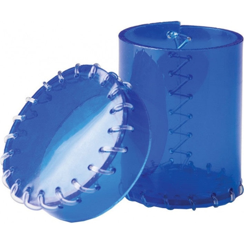 Age of Plastic Dice Cup – Blue