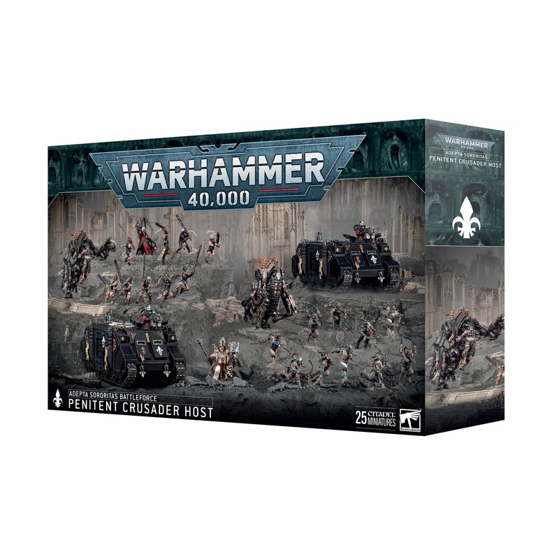 Battleforce Box | Warhammer 40k: ADEPTA SORORITAS: PENITENT CRUSADER HOST