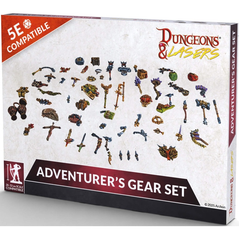 Dungeons and Lasers: Adventurer’s Gear Set