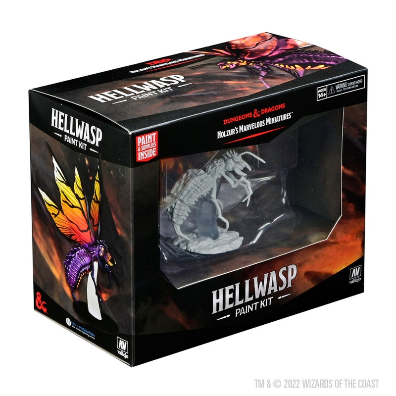 Dungeons & Dragons: Nolzurs Marvelous Miniatures Paint Kit – Hellwasp