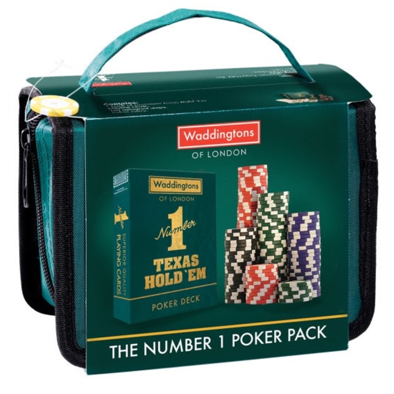Waddingtons Number 1 of London Poker Travel Pack