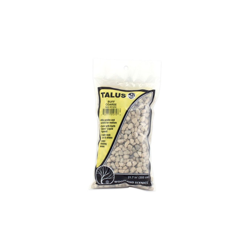 Woodland Scenics Talus Buff Coarse