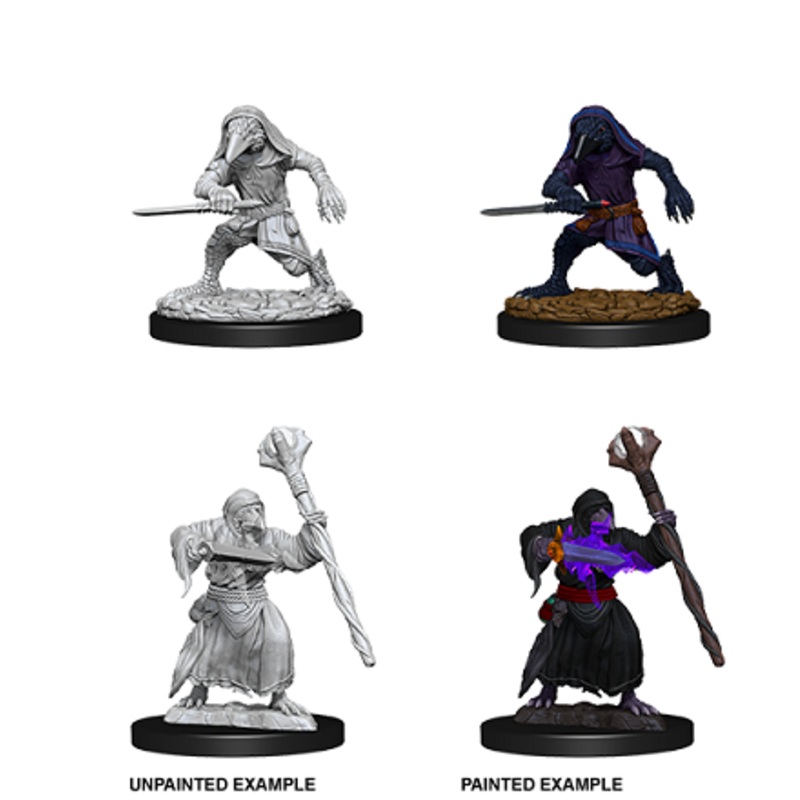 D&D Unpainted Minis: Wave 10: Kenku Adventurers