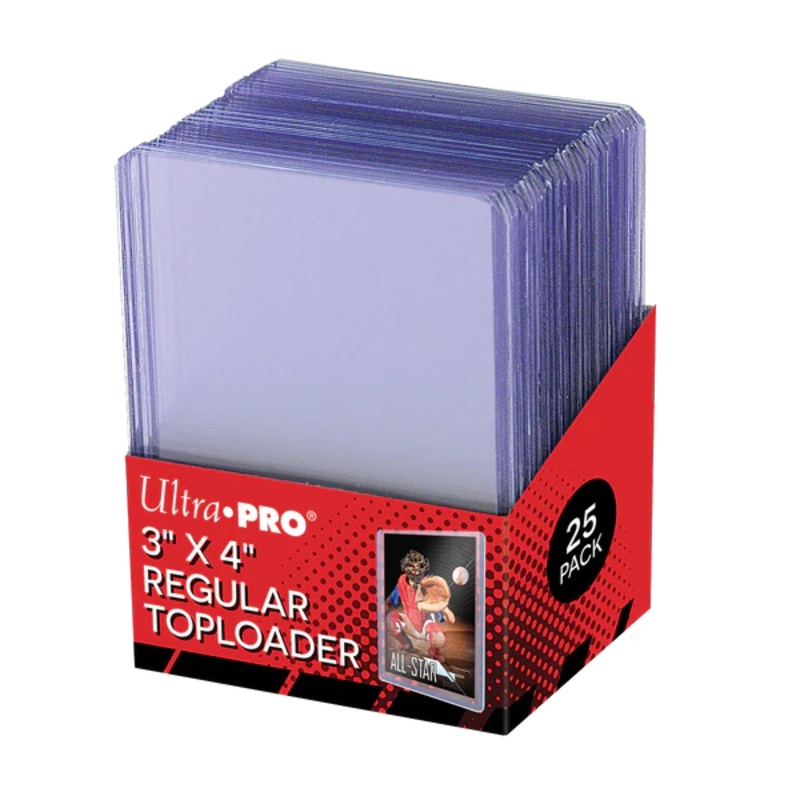 3×4″ Regular Toploaders & Card Sleeves