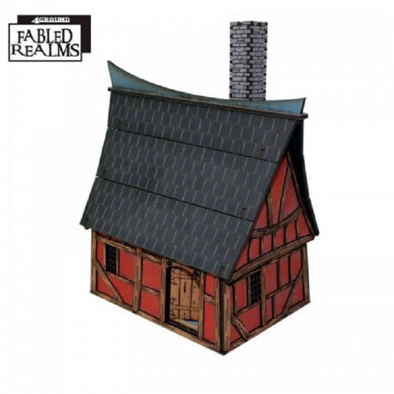 4Ground 28mm Mordanburg Backstreet Hovel 1 (PrePainted) FGR 28SFAR105