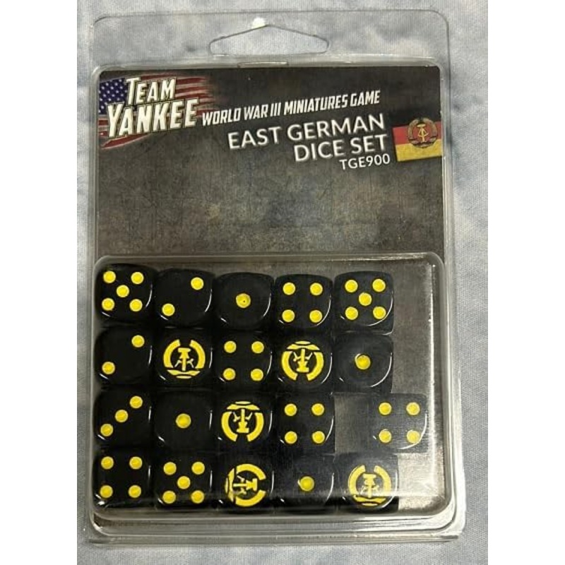 World War III Team Yankee: East German Dice Set – FOW TEG900