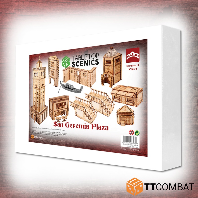 San Geremia Plaza 25mm – White Box Bundle