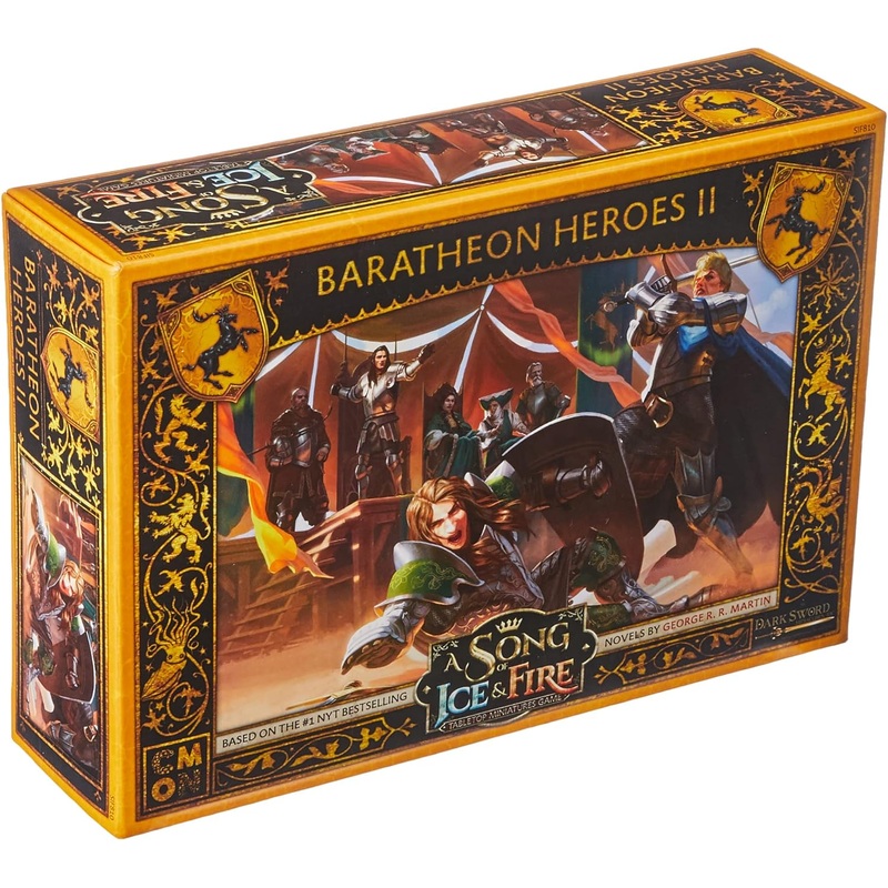 A Song of Ice and Fire Miniatures Game SIF810 Baratheon Heroes II