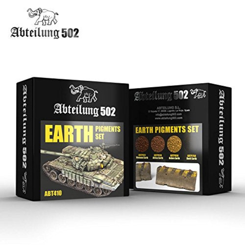 Abteilung 502 ABT410 Earth Pigment Set (4)