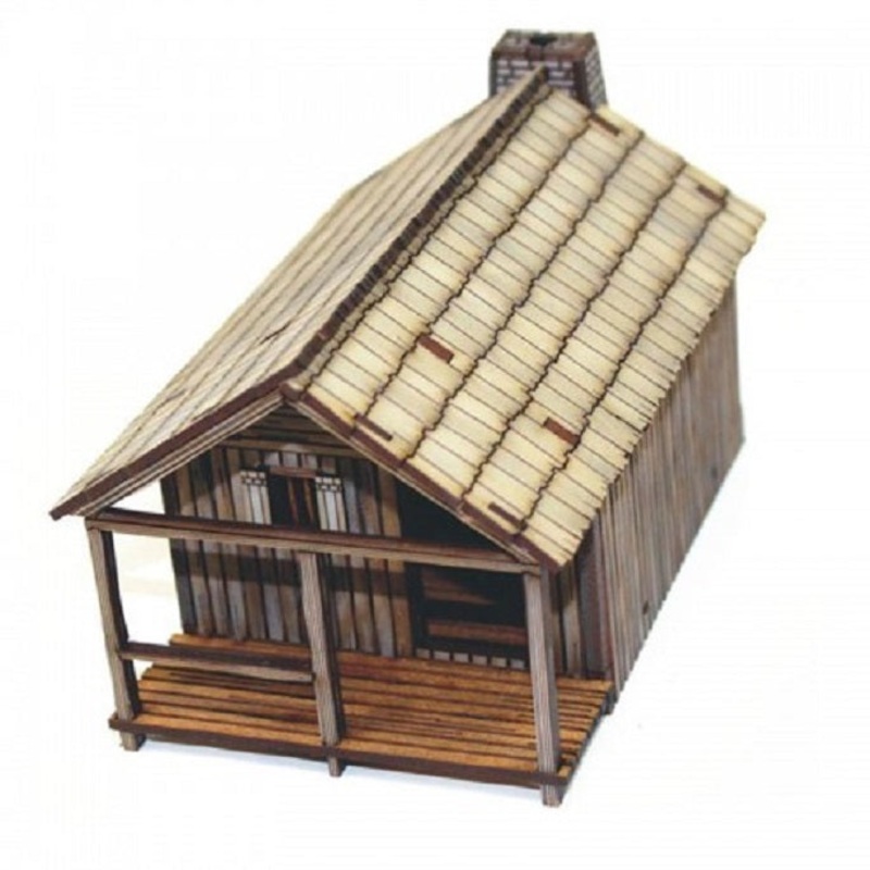 4Ground New France Pioneer’s Log Timber Cabin (PrePainted) FGR 28SAML102