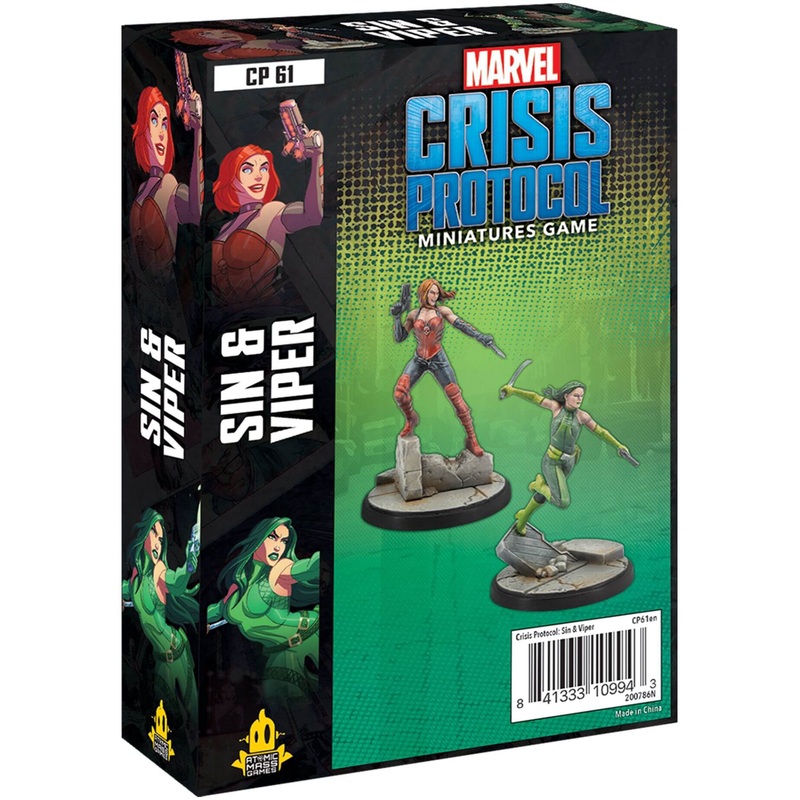 Marvel: Crisis Protocol  Sin & Viper